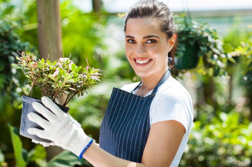 Pruning, edging, and lawn upkeep for Aldgate gardens